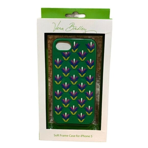 Vera Bradley EMERALD DIAMONDS iPhone 5 Case New - Picture 1 of 2